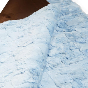 Rex rabbit fur rug in room