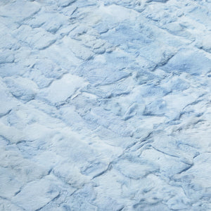 Rex rabbit fur rug detail