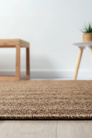 Woven Textured Area Rug, Natural Boho Scandinavian Japandi Carpet