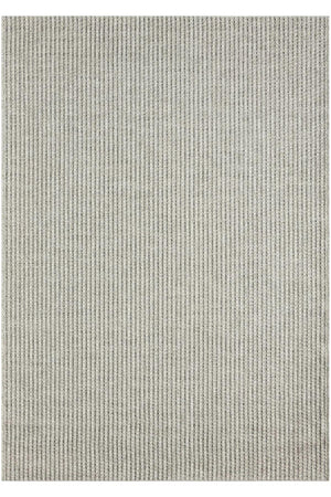 Grey Basket Weave Area Rug, Textured Woven Carpet, Minimalist Scandinavian Living Room