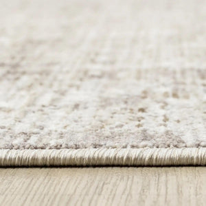 Distressed Grey Beige Area Rug, Neutral Modern Farmhouse Carpet, Soft Living Room Floor Rug